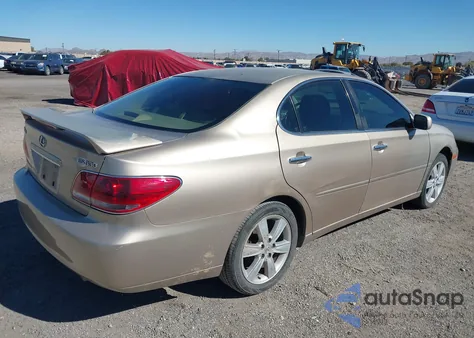 2005 Lexus Es 330 from USA, damaged, VIN JTHBA30G755062685
